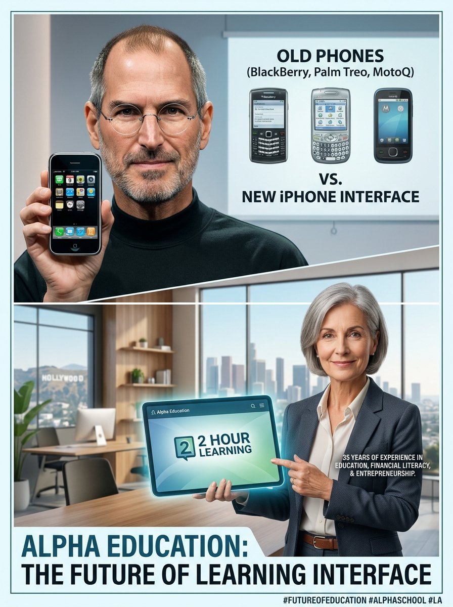 THE IPHONE MOMENT IN EDUCATION SECTOR